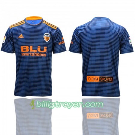 Billige Fotballdrakter Valencia Bortedraktsett 2018/19 Kortermet